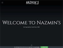 Tablet Screenshot of nazmins.com